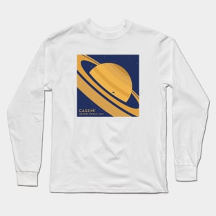 Cassini Grand Finale Saturn Long Sleeve T-Shirt